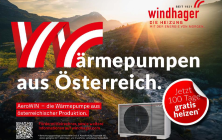 W1 Omnichannel Marketing startet österreichweite Kampagne für Windhager Wärmepumpen