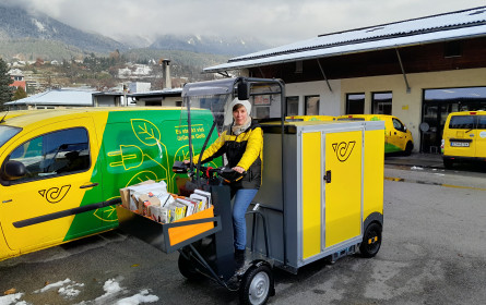 Post testet in Innsbruck Cargoscooter