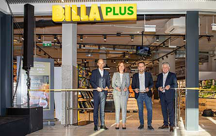 Billa Plus und Bipa eröffnen im neuen Nahversorgungszentrum Salzburg-Itzling