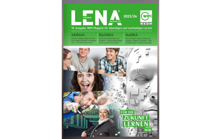 Jubiläum für das WIFI-Magazin Lena