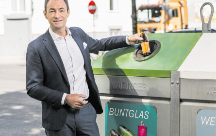 Recyceltes Glas ist kreislauffreundlich