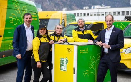 Post startet mit grüner Zustellung in Innsbruck
