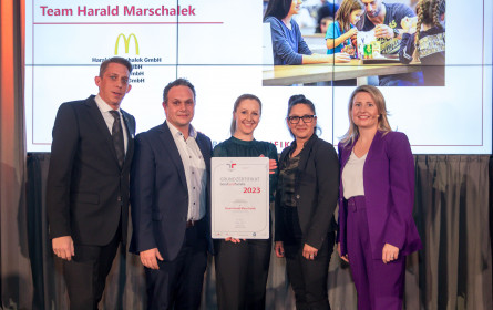 Auszeichnung für McDonald’s Franchisenehmer Harald Marschalek