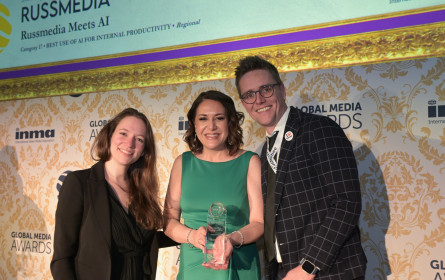 Russmedia glänzt bei Global Media Awards