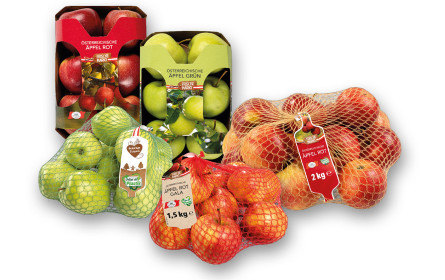 Lidl Österreich verpackt Äpfel ab sofort nur noch plastikfrei