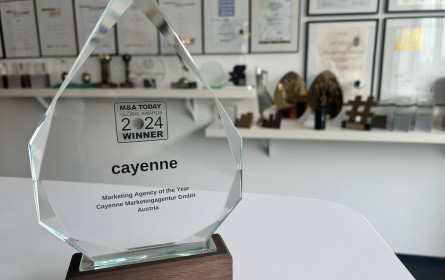 Cayenne ist Marketing-Agency of the Year