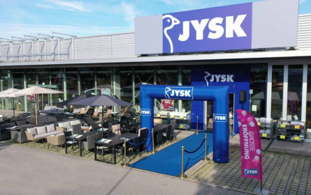 Jysk in Ried feiert Neueröffnung mit vielen attraktiven Angeboten und neuem Store-Konzept 3.0