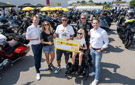 Gemeinsam Gutes tun: Billa spendet 3.000 Euro an Harley-Davidson Charity-Fonds