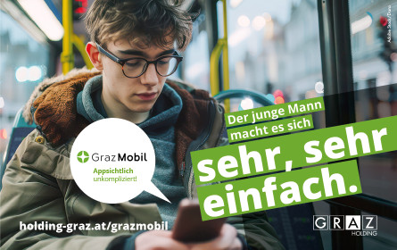 Appsichtlich einfach – Die GrazMobil-App