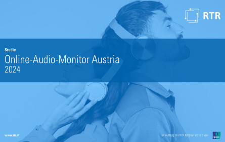 Präsentation des „Online-Audio-Monitor Austria 2024“