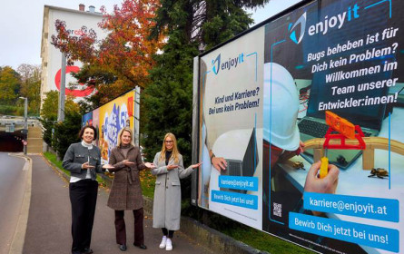 Epamedia & enjoy IT: Neue Plakat-Kampagne zur Gewinnung von IT-Talenten