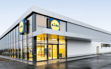 Lidl steht auf Österreich