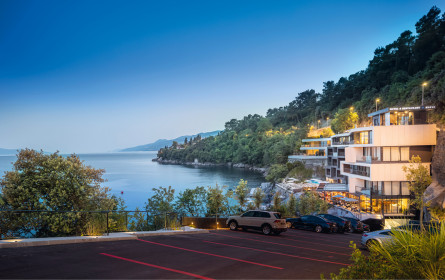 Designhotel in spektakulärer Lage an der Opatija-Riviera