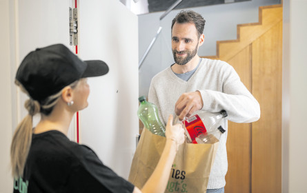 Mitgeben statt zurückbringen