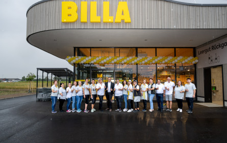 Billa Markt in Matzendorf nach Umbau wieder eröffnet