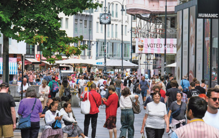 Österreich hinkt im Euroraum nach