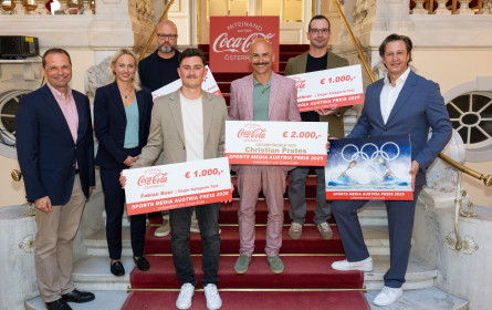 Sports Media Austria-Preis 2025 präsentiert von Coca-Cola geht an Christian Prates (ORF)