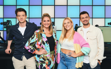 Ö3-Wecker erweitert Moderationsteam: Philipp Bergsmann und Anna Kratki verstärken das Duo Gabi Hiller und Philipp Hansa