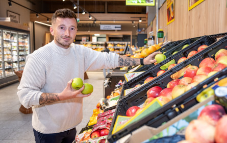 Billa-Markt in St. Pölten unter der Leitung von Kaufmann Leutrim Metoski