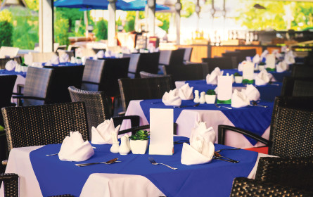 Veranstaltungsbranche unter einem Lobby-Dach