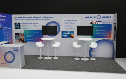 Big Blue Marble auf der IBC 2025