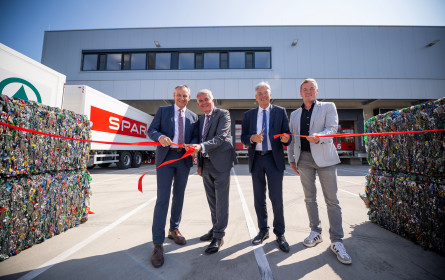 Neue Leergut-Halle bei Spar in Maria Saal