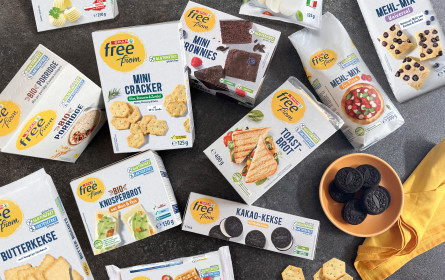 Verpackungsdesign-Agentur derpfeil gestaltet Spar free from