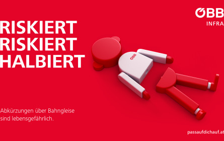 ÖBB starten Sicherheitskampagne zur Prävention von Bahnunfällen