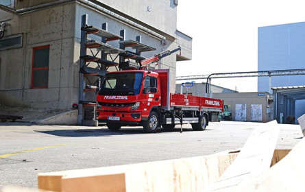 Vollelektrischer Fuso Canter für Frankstahl