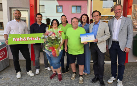 Eröffnung des neuen Nah&Frisch Marktes „Hiesel“ in Inzersdorf