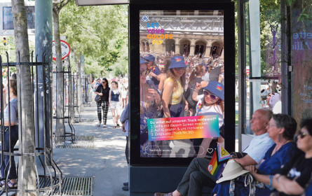 Von Instagram auf die DOOH-Screens