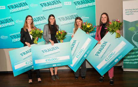 Infineon und ORF vergeben Frauen-Förderpreis