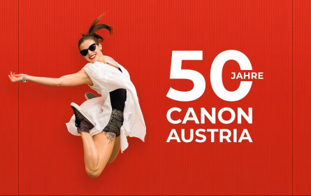 Canon Austria feiert 50 Jahre