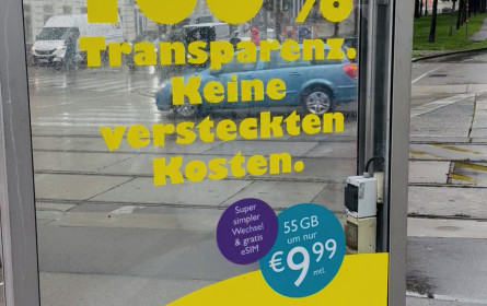 100 % Transparenz – yesss! zeigt Durchblick bei neuer Citylight-Kampagne