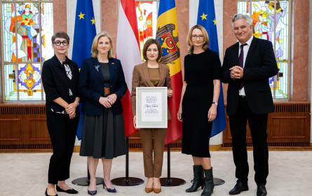 Fritz-Csoklich-Demokratiepreis 2025 geht an Maia Sandu