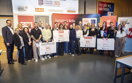 FHWien verlieh Journalismus Nachwuchspreis 2025