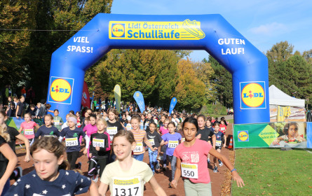Über 3.500 junge Teilnehmende beim Lidl Schullauf in Wien