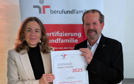 BFI Wien erneut als familienfreundliches Unternehmen zertifiziert