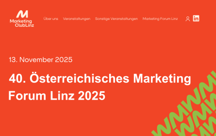 Marketing Forum Linz feiert 40 Jahre