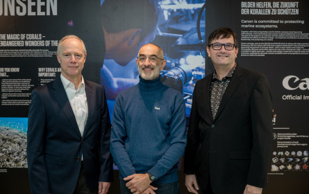 Canon unterstützt Korallenforschung
