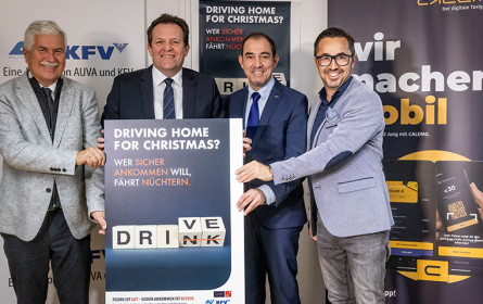 Plakataktion: Sicher nach Hause von der Weihnachtsfeier