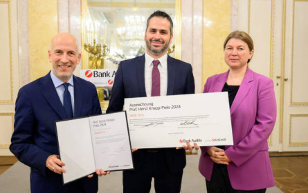 Jakob Zirm erhält Horst-Knapp-Preis 2024