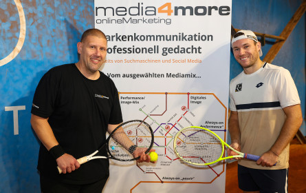 media4more feiert Saison mit Lucas Miedler