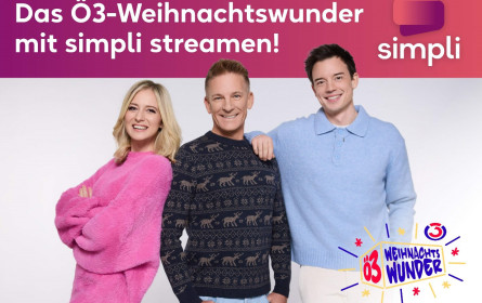 simpli streamt live Ö3-Weihnachtswunder