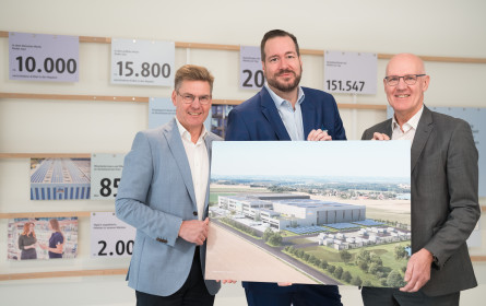 dm investiert 230 Millionen Euro in neues Verteilzentrum in Kronstorf