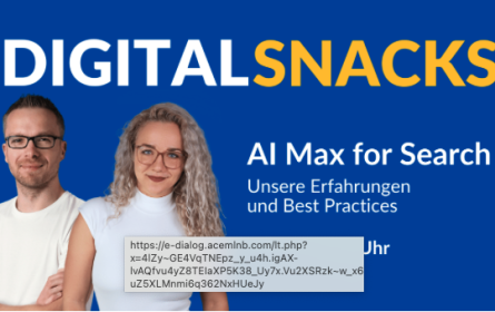 e-dialog bietet Webinar zu AI Max