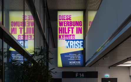 Markenkampagne am Flughafen Schwechat