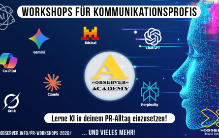 Observer Academy startet Workshopjahr