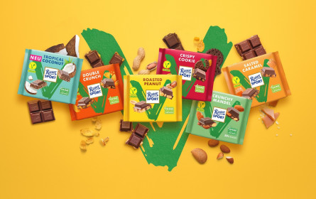 10 Jahre vegane Tafeln: Ritter Sport bringt neue Sorte „Vegan Tropical Coconut“
