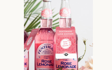 Fentimans Valentinstags-Promotion mit Liebesbotschaften im Handel